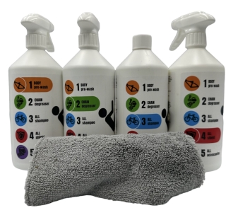 Zestaw do czyszczenia roweru ALL CLEAN 
